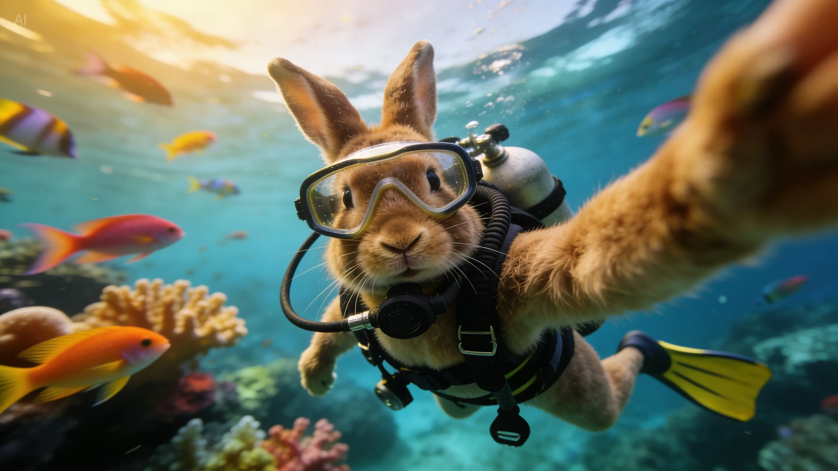 Seedream generated artistic portrait